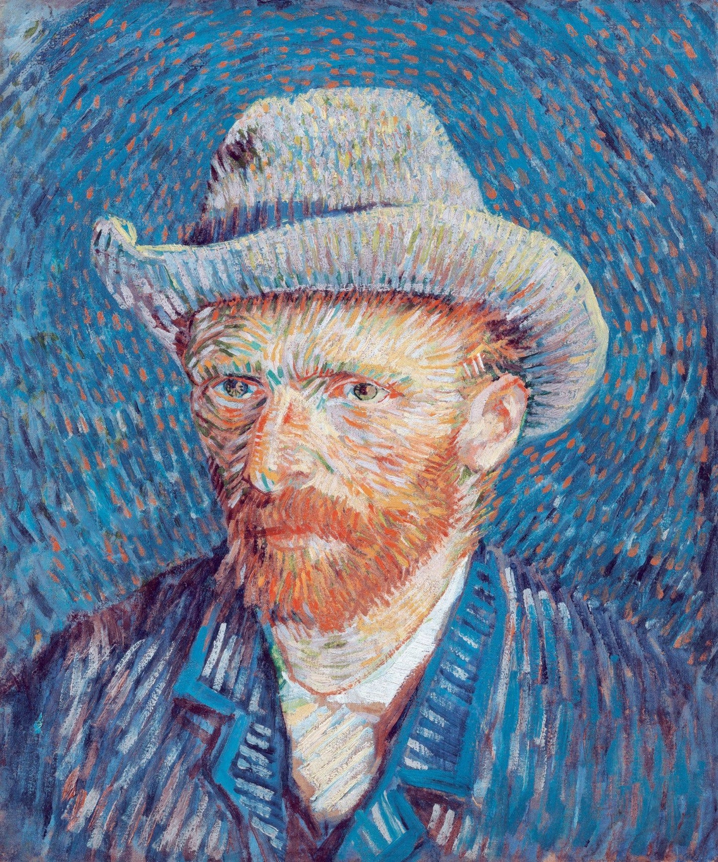 Self-portrait with Felt Hat