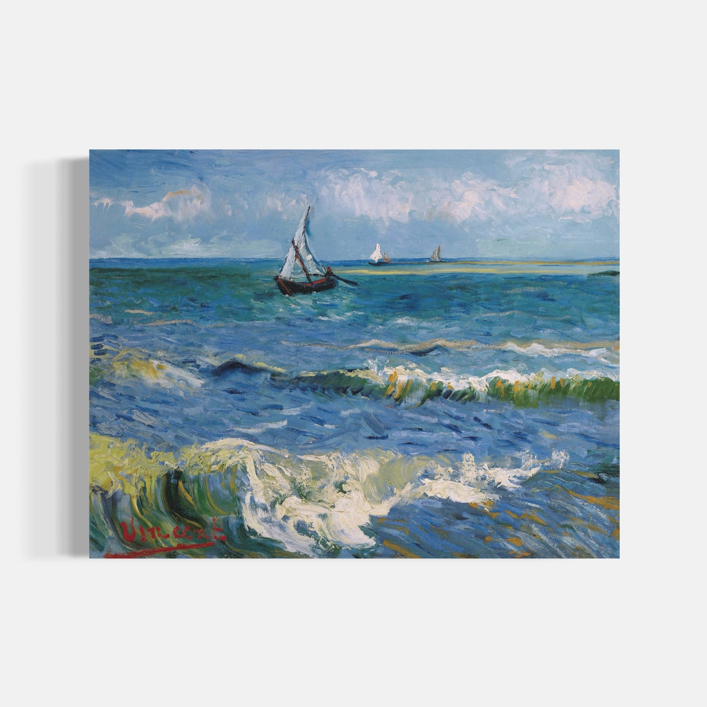 Seascape near les Saintes-Maries-de-la-Mer