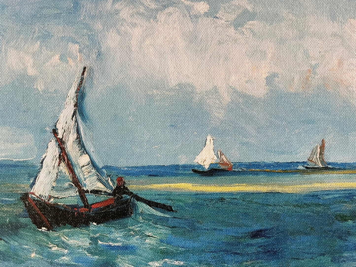 Seascape near les Saintes-Maries-de-la-Mer