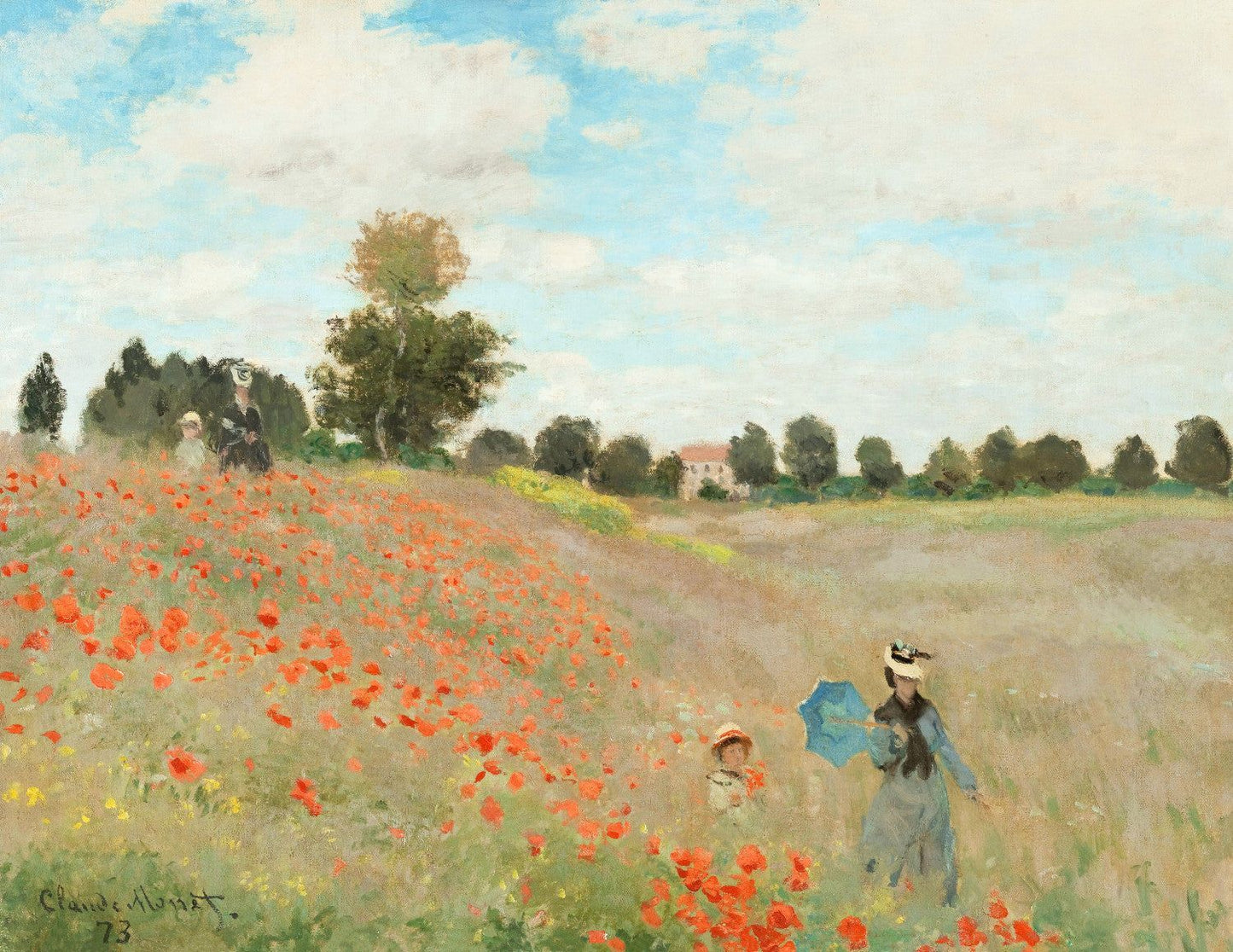 The Poppy Field near Argenteuil