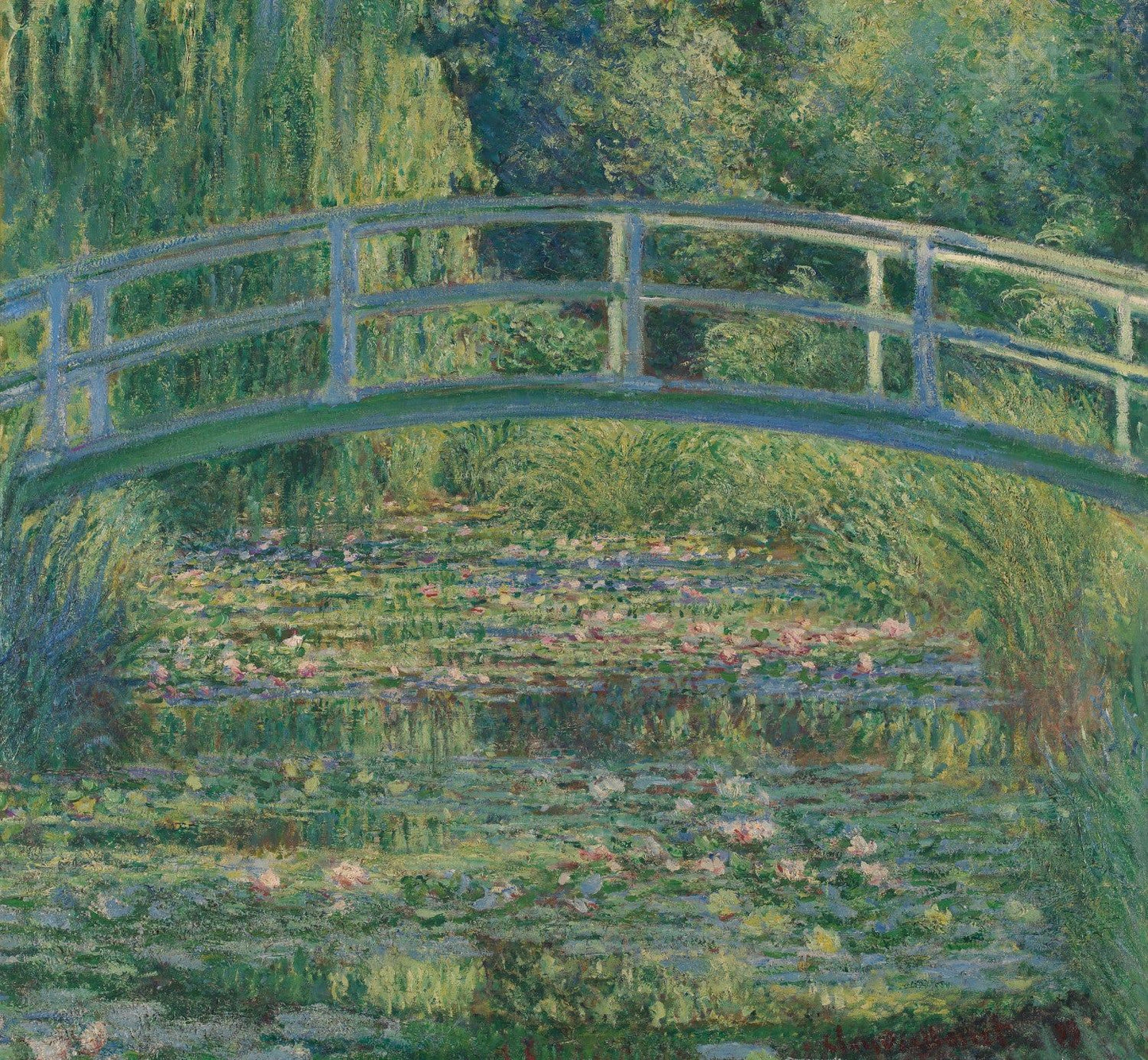 The Waterlily Pond, Green Harmony