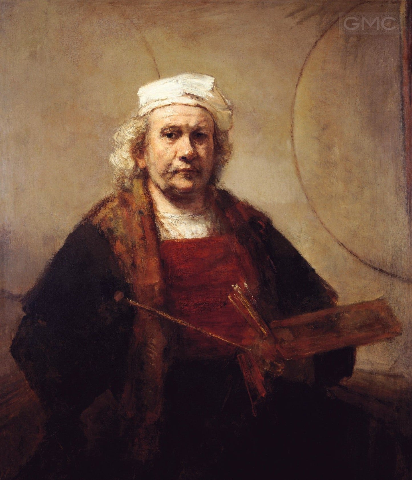 Autoportrait aux deux cercles