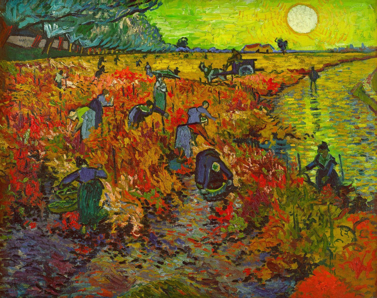 The Red Vineyard