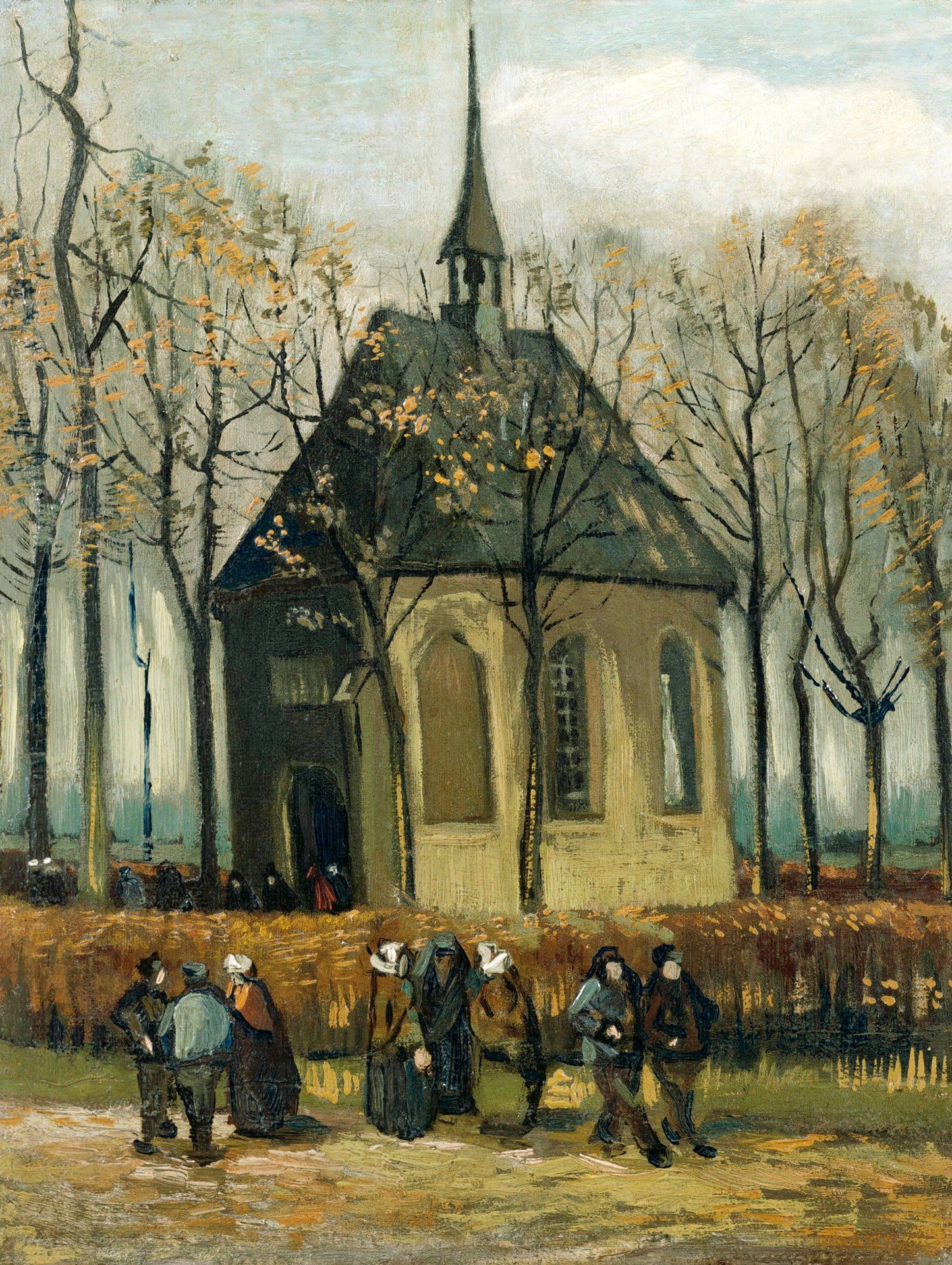 Congregation Leaving the Church