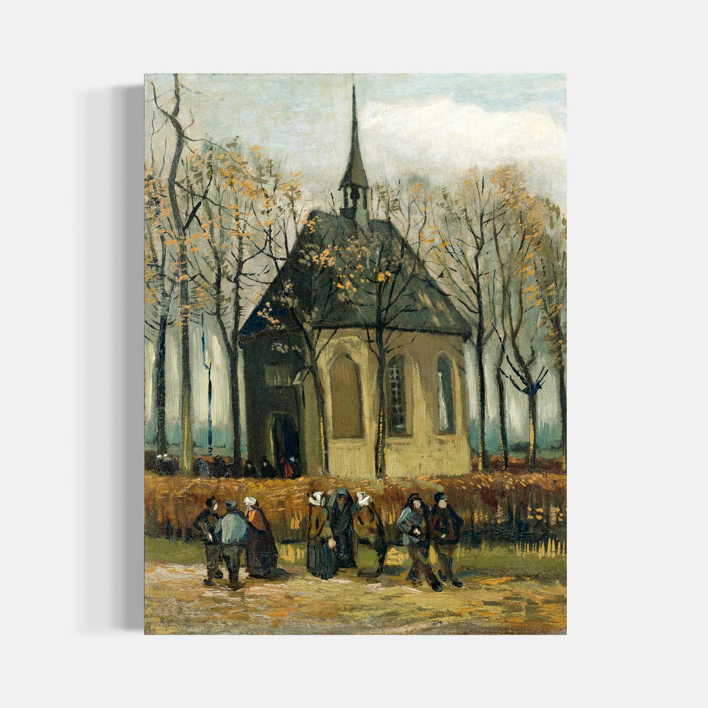 Congregation Leaving the Church