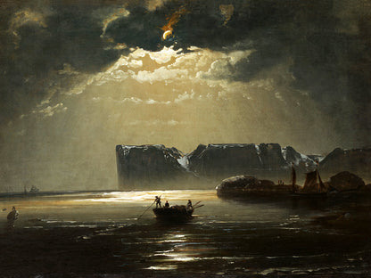 The North Cape By Moonlight
