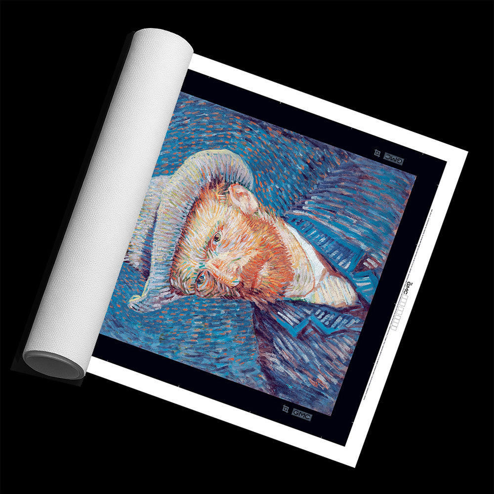 Self-portrait with Felt Hat